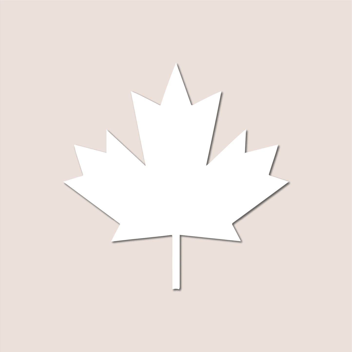 Maple Leaf Decal