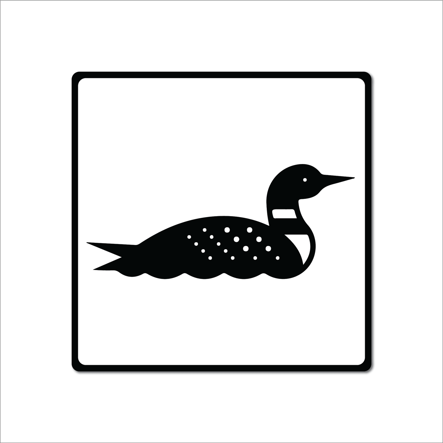 Mini Loon Metal Sign