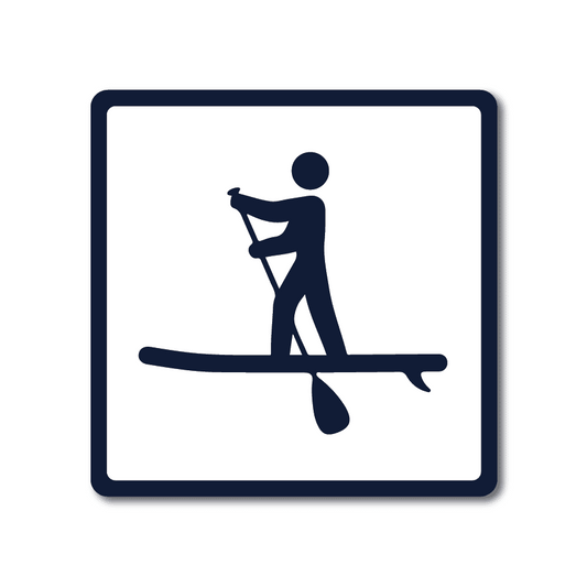 Paddleboard Mini Metal Sign