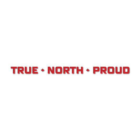 True North Proud Horizontal Decal