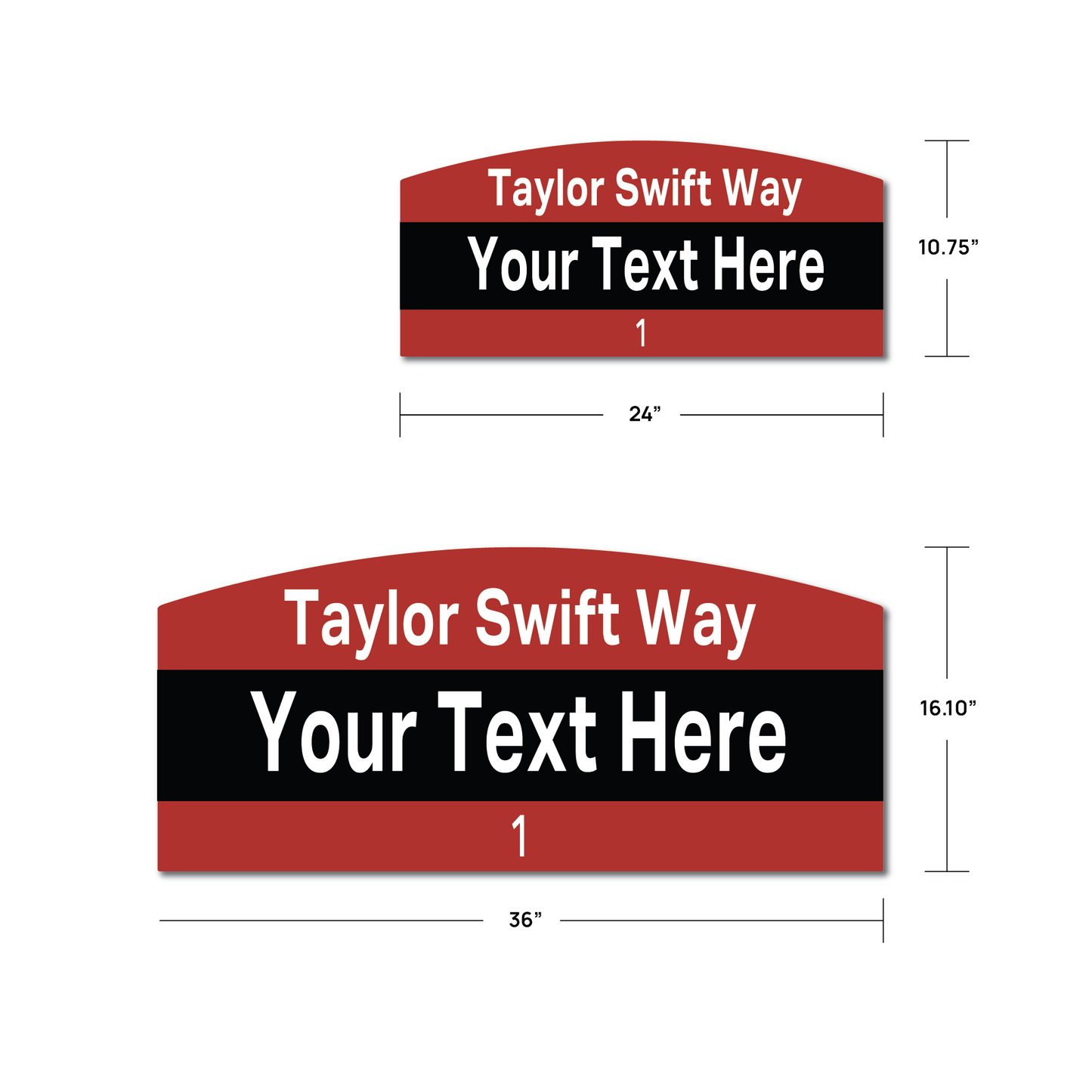 Taylor Swift Way Personalized Toronto Street Sign **Limited Edition**