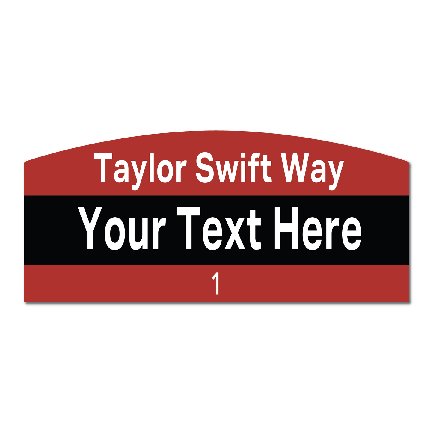 Taylor Swift Way Personalized Toronto Street Sign **Limited Edition**