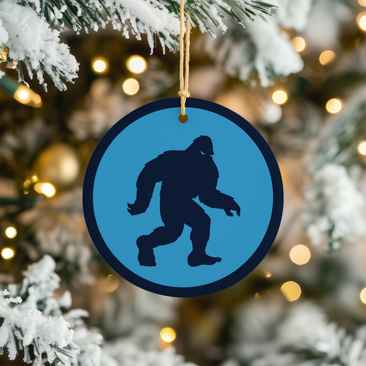 Yeti Christmas Tree Ornament