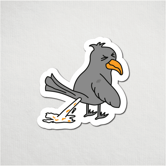 Bird Poop Sticker - The Great Canadian CompanyBIRD-1