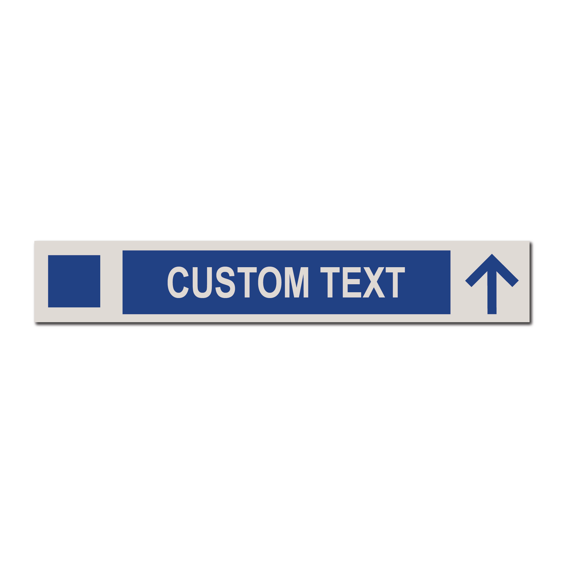 Blue/Intermediate Run - Personalized Ski Run Directional Sign - The Great Canadian CompanySKI-RUN-201