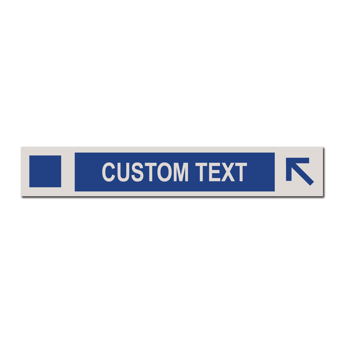 Blue/Intermediate Run - Personalized Ski Run Directional Sign - The Great Canadian CompanySKI-RUN-202