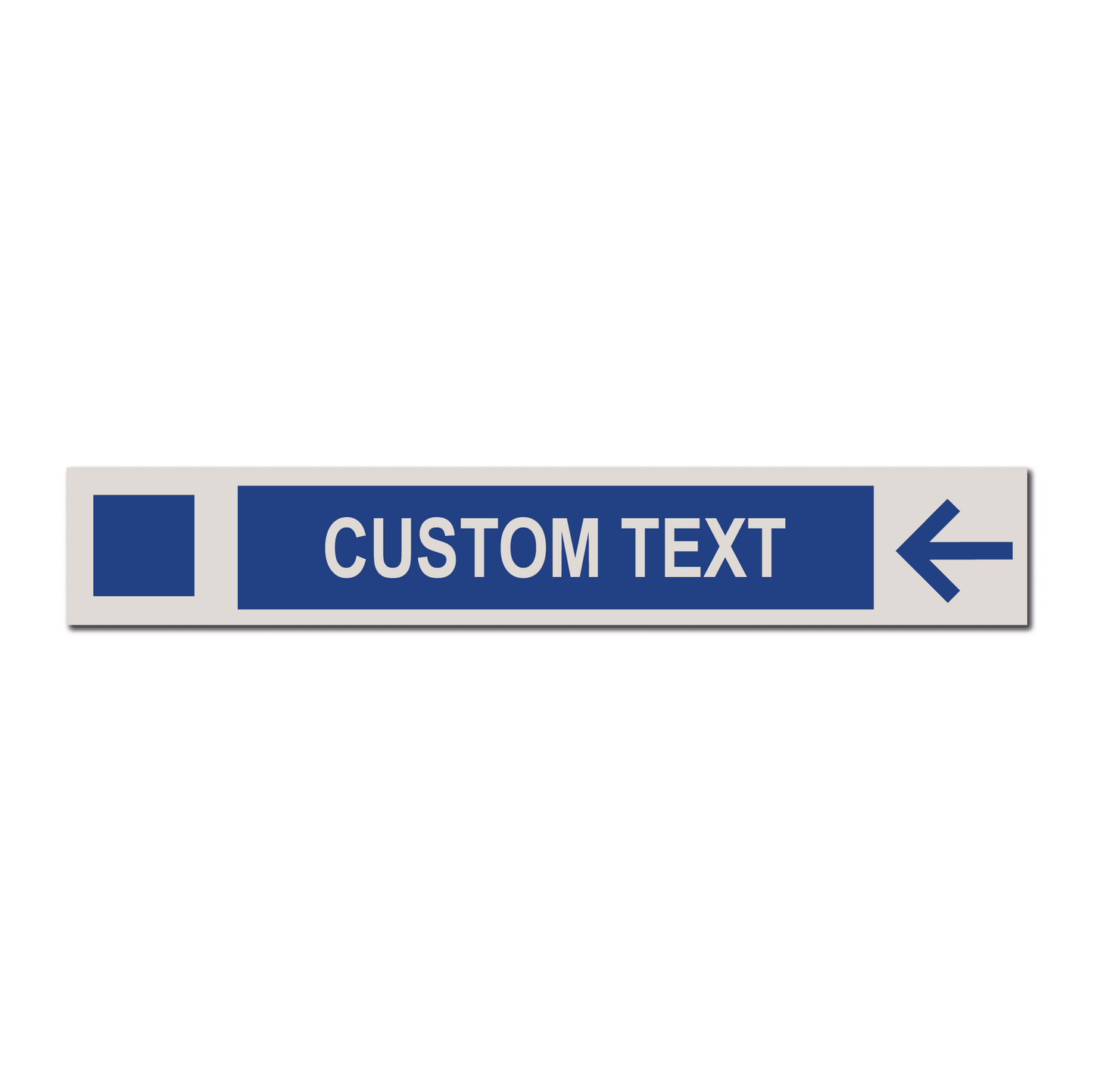 Blue/Intermediate Run - Personalized Ski Run Directional Sign - The Great Canadian CompanySKI-RUN-203