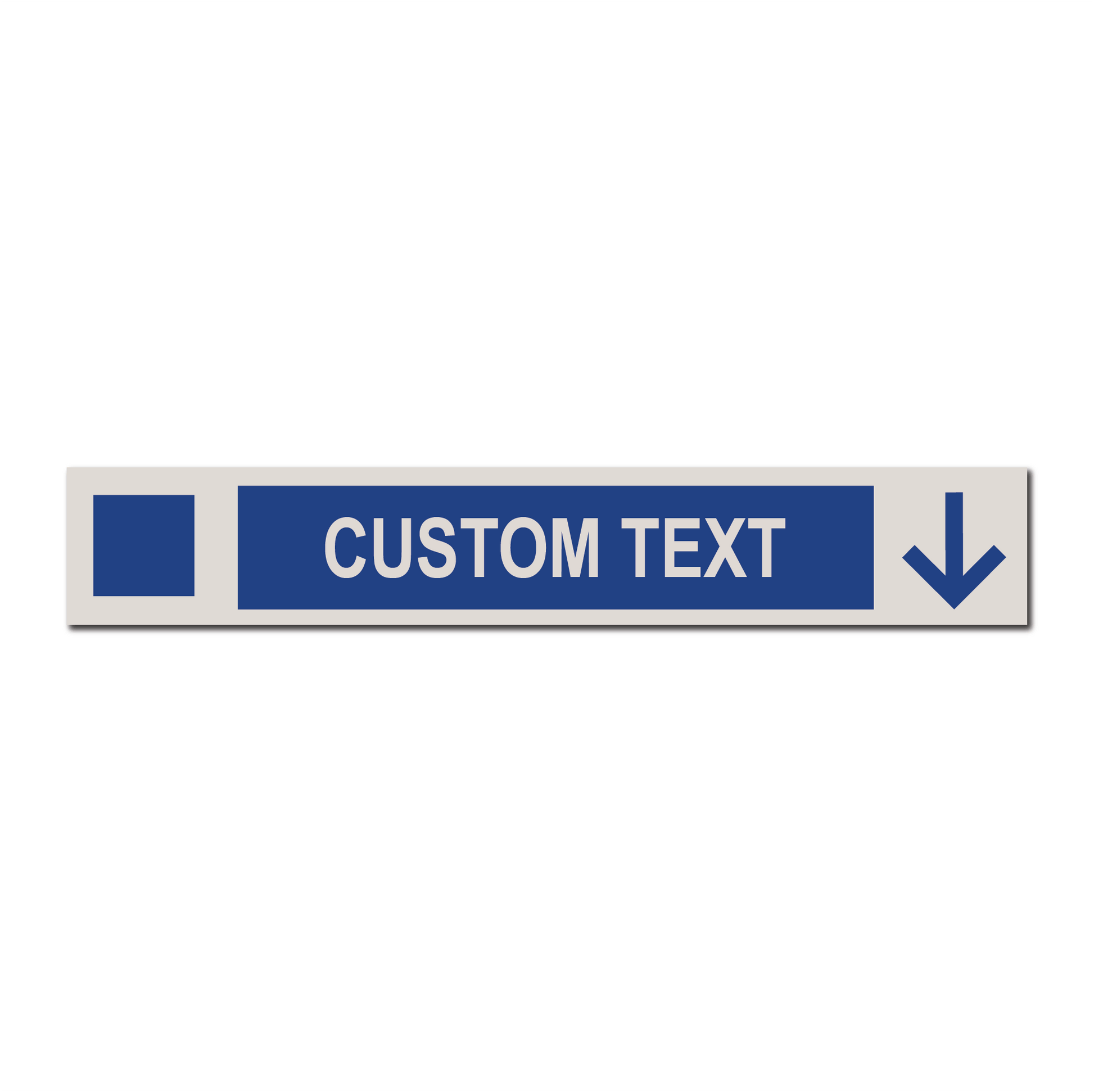 Blue/Intermediate Run - Personalized Ski Run Directional Sign - The Great Canadian CompanySKI-RUN-205