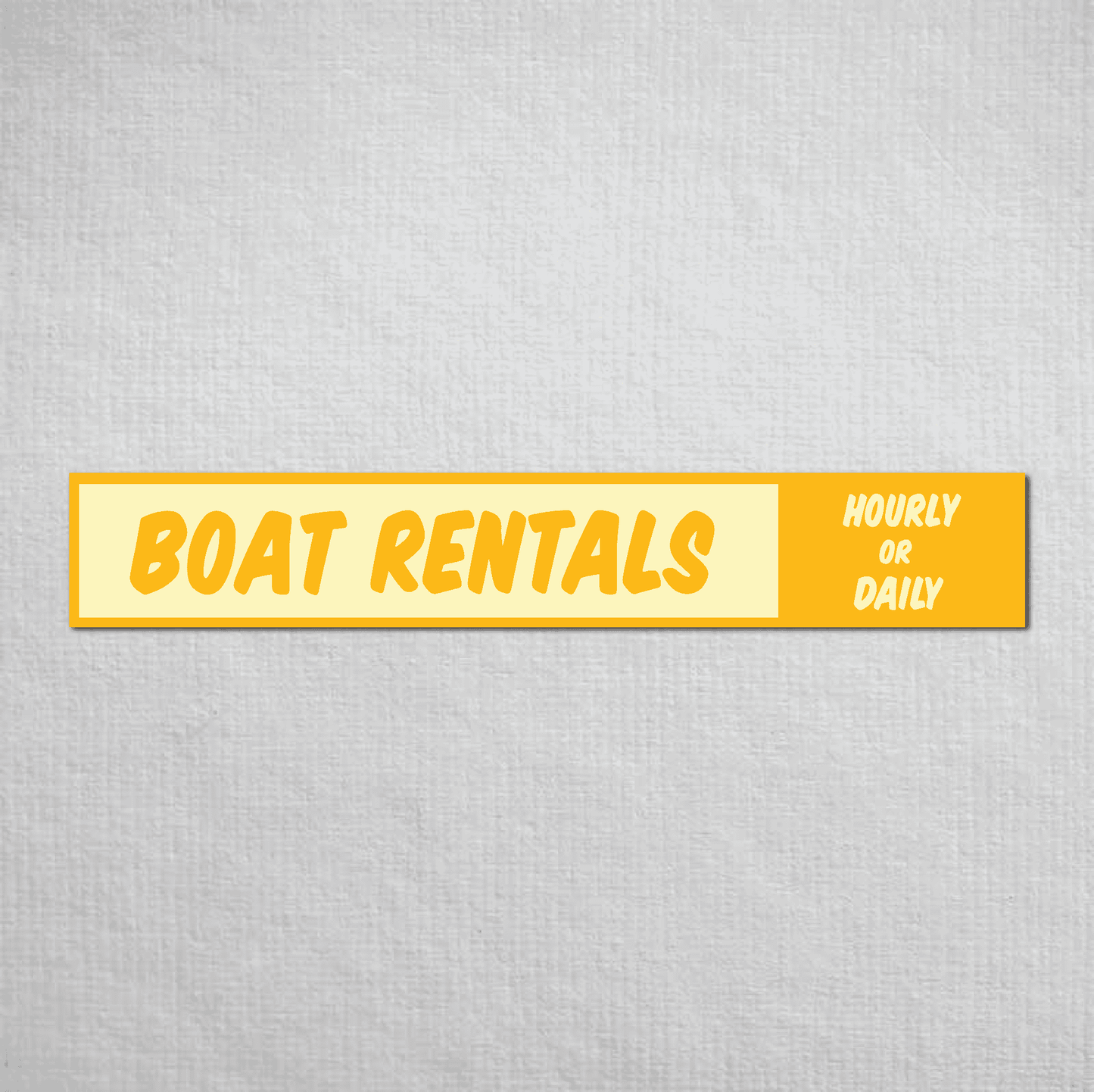 Boat Rentals Metal Sign - The Great Canadian CompanyBOAREN-1-020-023