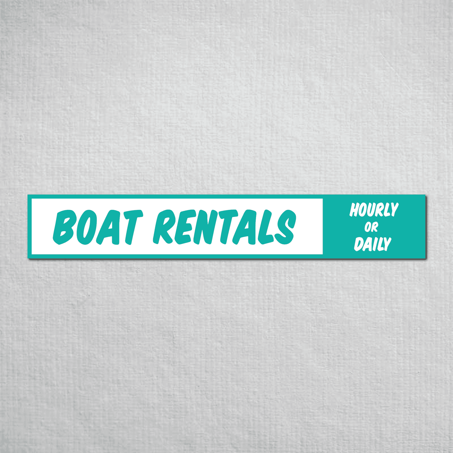 Boat Rentals Metal Sign - The Great Canadian CompanyBOAREN-1-054-010