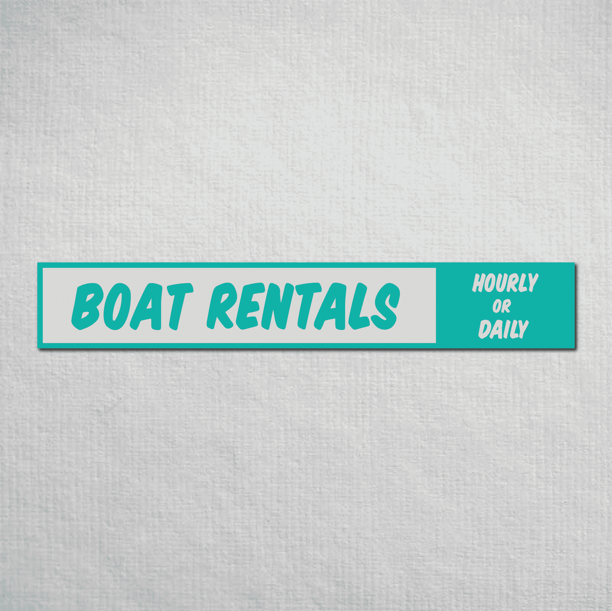 Boat Rentals Metal Sign - The Great Canadian CompanyBOAREN-1-054-072