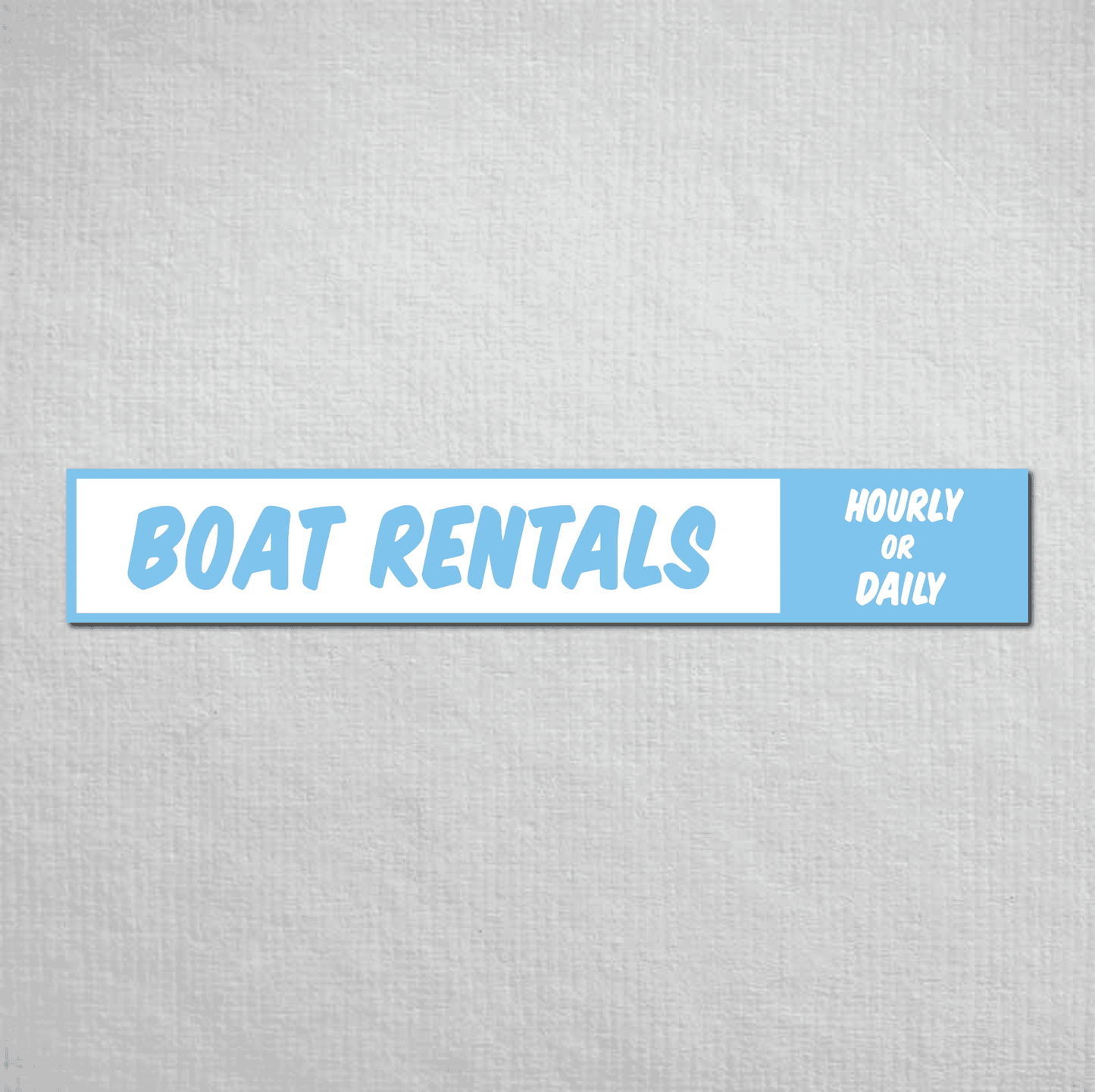 Boat Rentals Metal Sign - The Great Canadian CompanyBOAREN-1-056-010