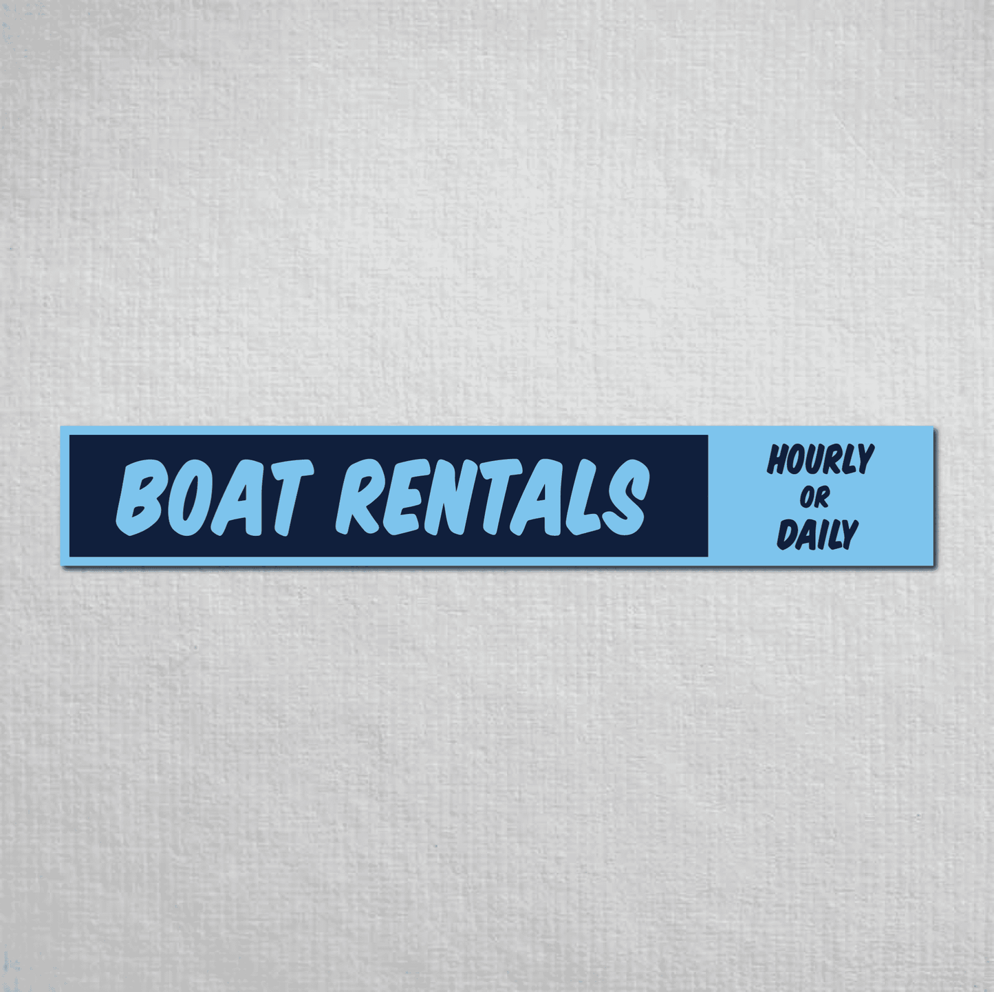 Boat Rentals Metal Sign - The Great Canadian CompanyBOAREN-1-056-562