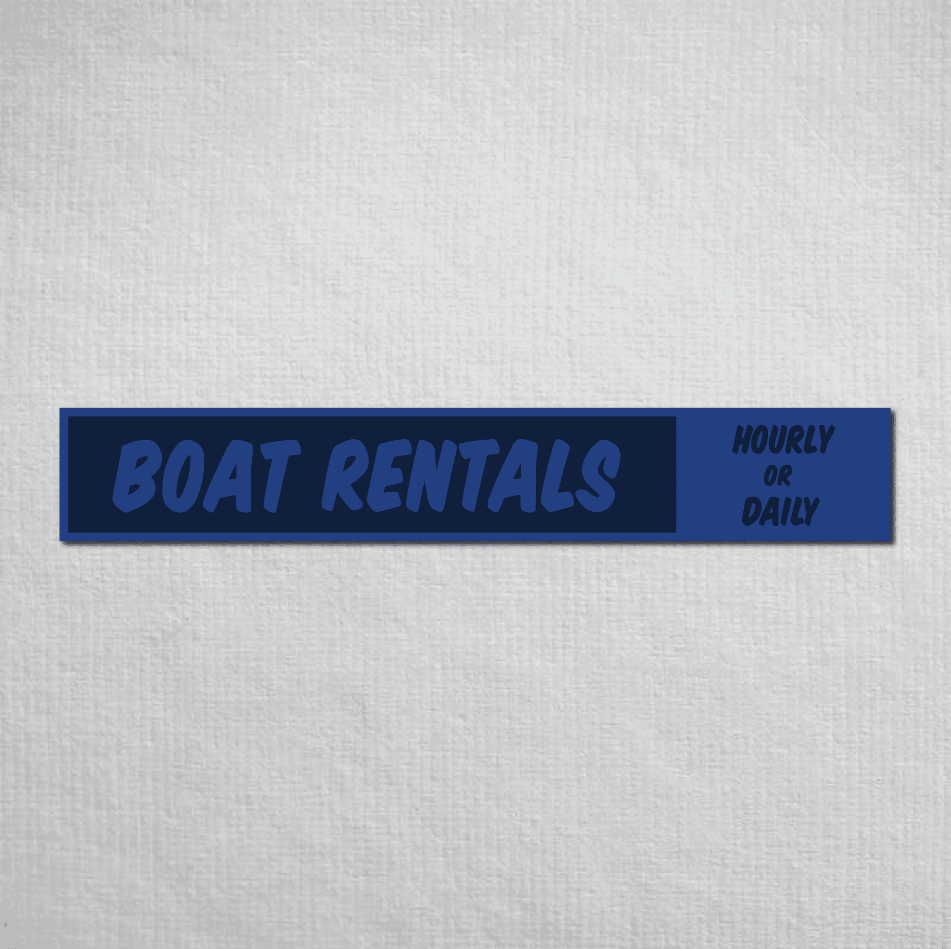 Boat Rentals Metal Sign - The Great Canadian CompanyBOAREN-1-098-562