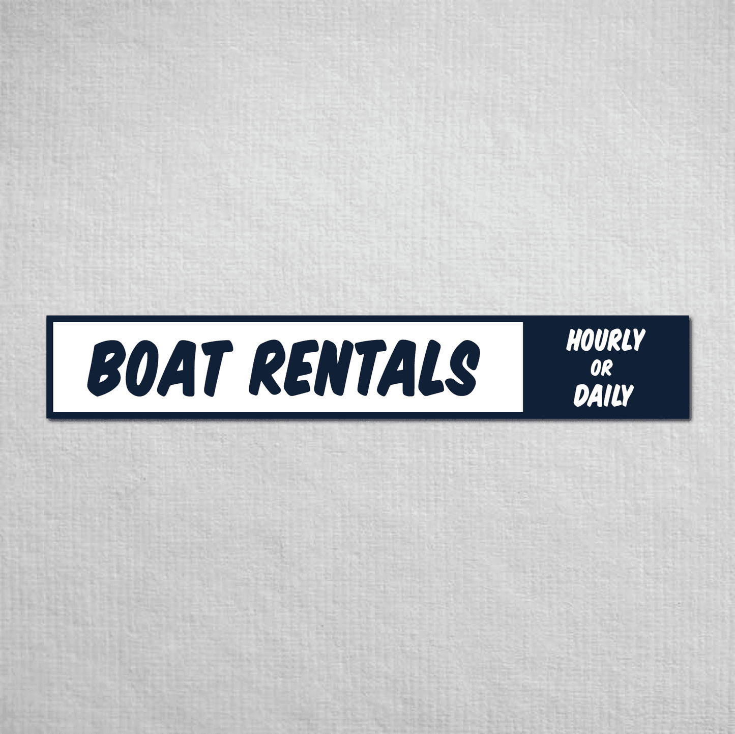 Boat Rentals Metal Sign - The Great Canadian CompanyBOAREN-1-562-010