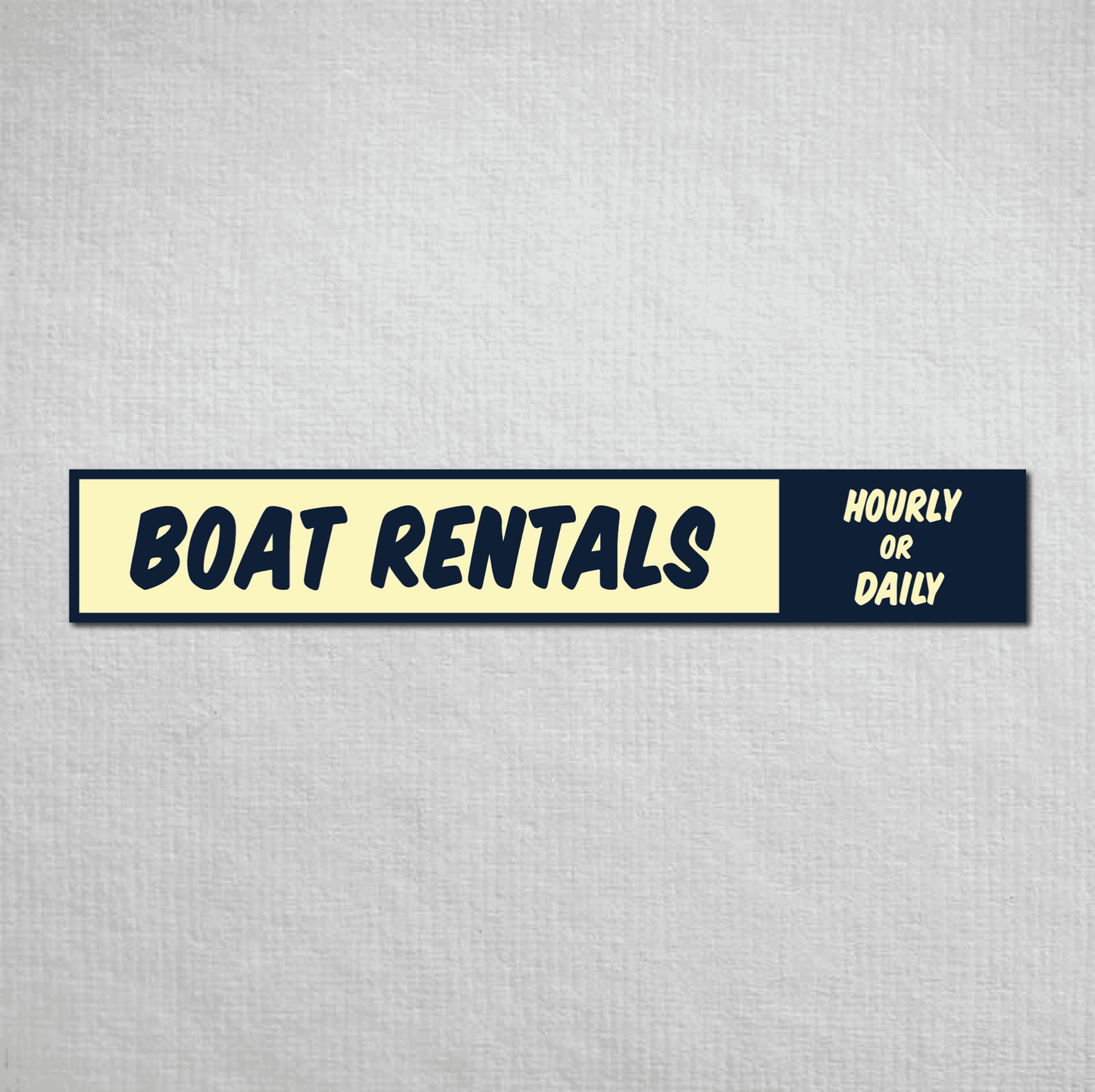 Boat Rentals Metal Sign - The Great Canadian CompanyBOAREN-1-562-023