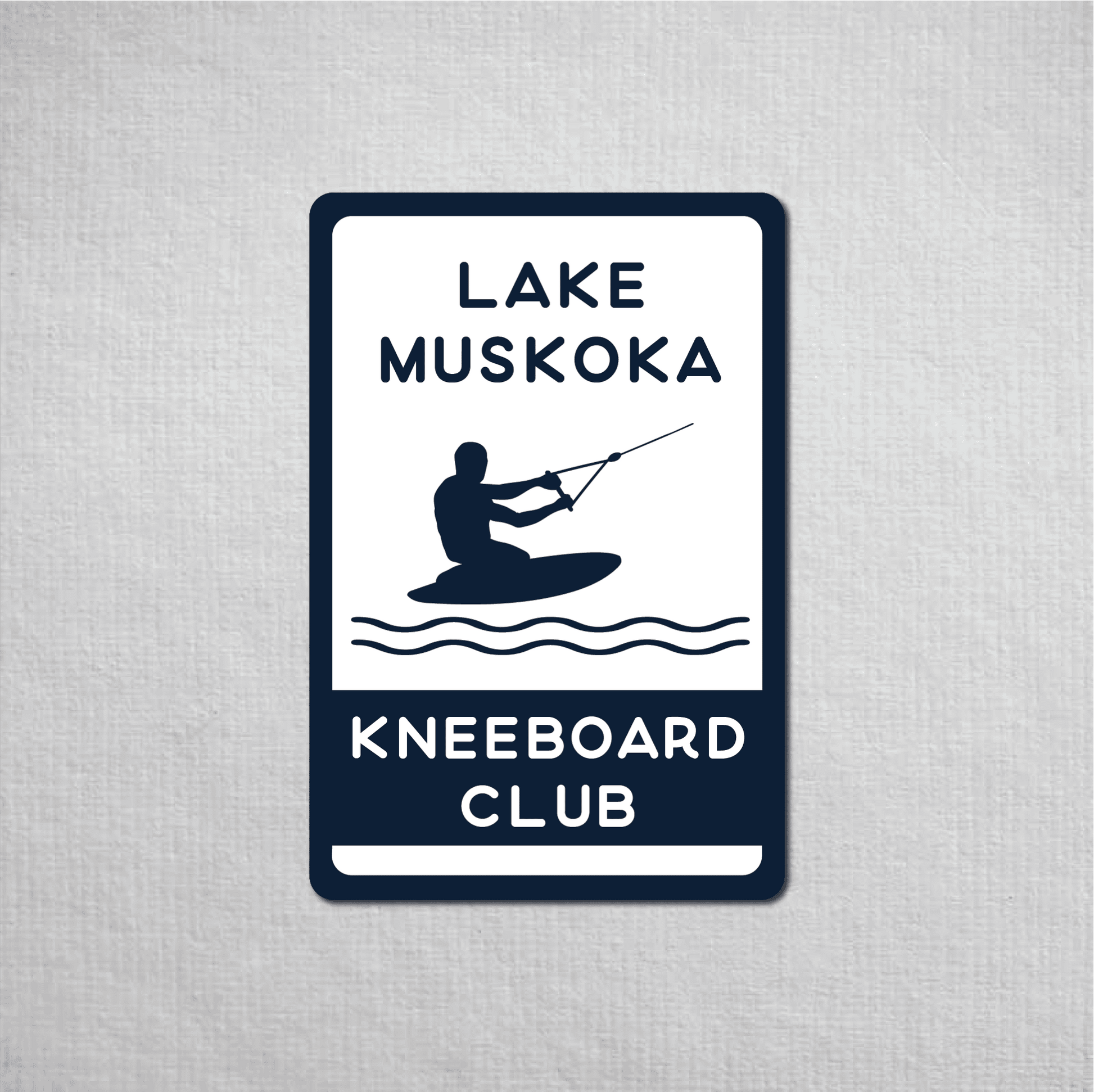 Custom Kneeboard Club Metal Sign - The Great Canadian CompanyKNEEBRD-1