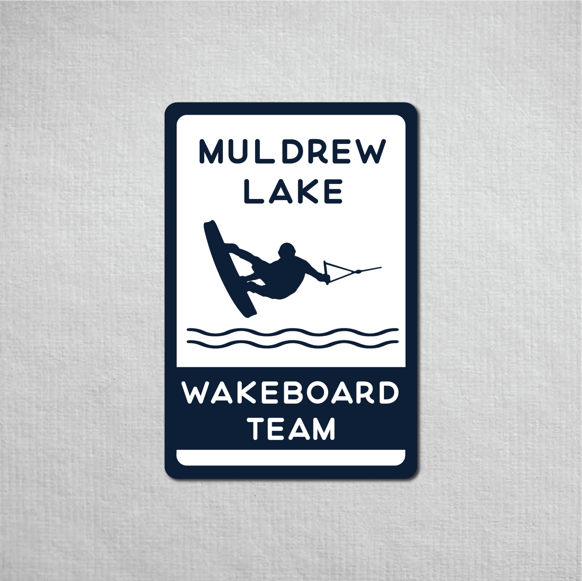 Custom Wakeboard Team Metal Sign - The Great Canadian CompanyWAKBRD-1