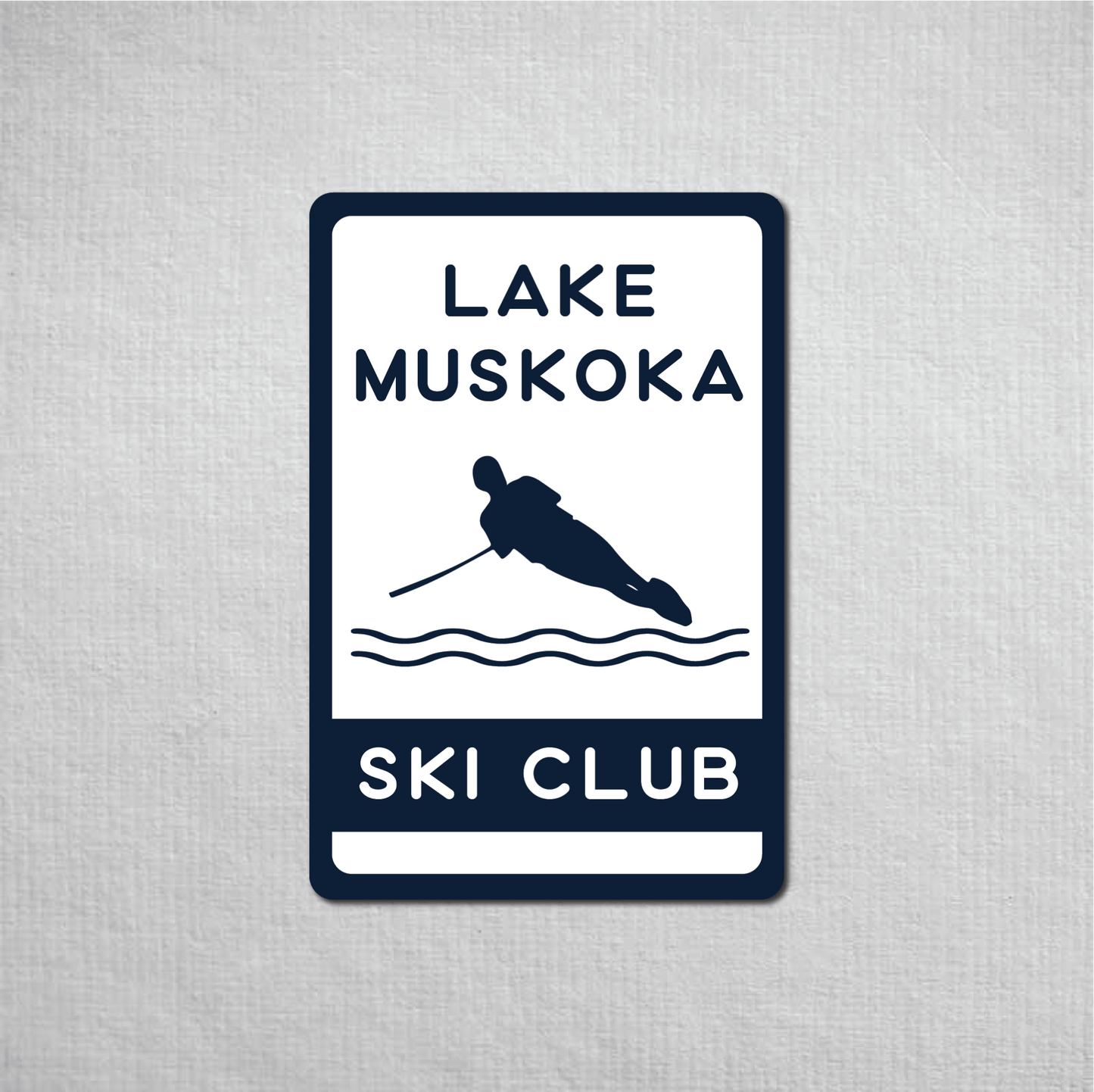 Custom Waterski Club Metal Sign - The Great Canadian CompanyWATSKI-2