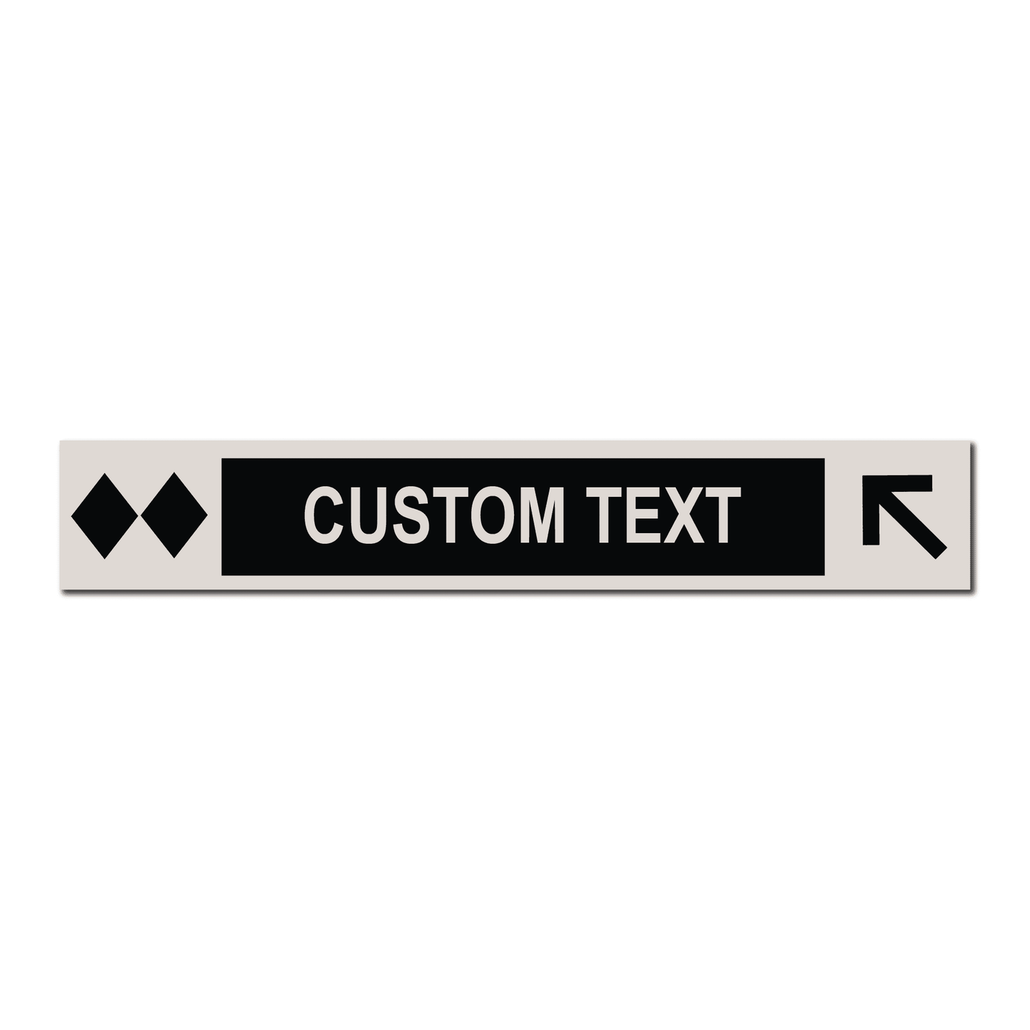 Double Black Diamond Run - Personalized Ski Run Directional Sign - The Great Canadian CompanySKI-RUN-402