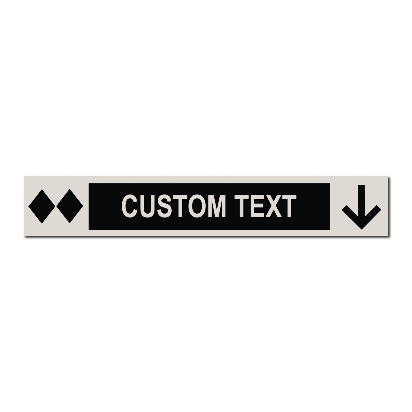 Double Black Diamond Run - Personalized Ski Run Directional Sign - The Great Canadian CompanySKI-RUN-405