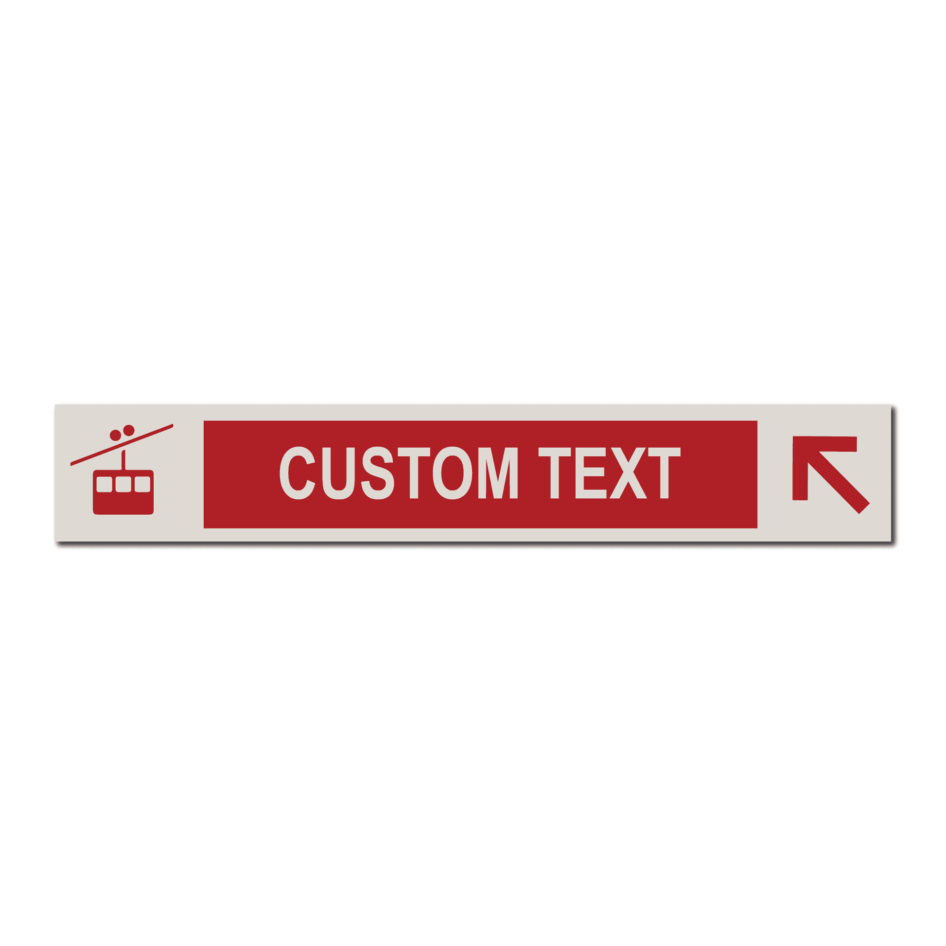 Gondola - Personalized Ski Run Directional Sign - The Great Canadian CompanySKI-RUN-602