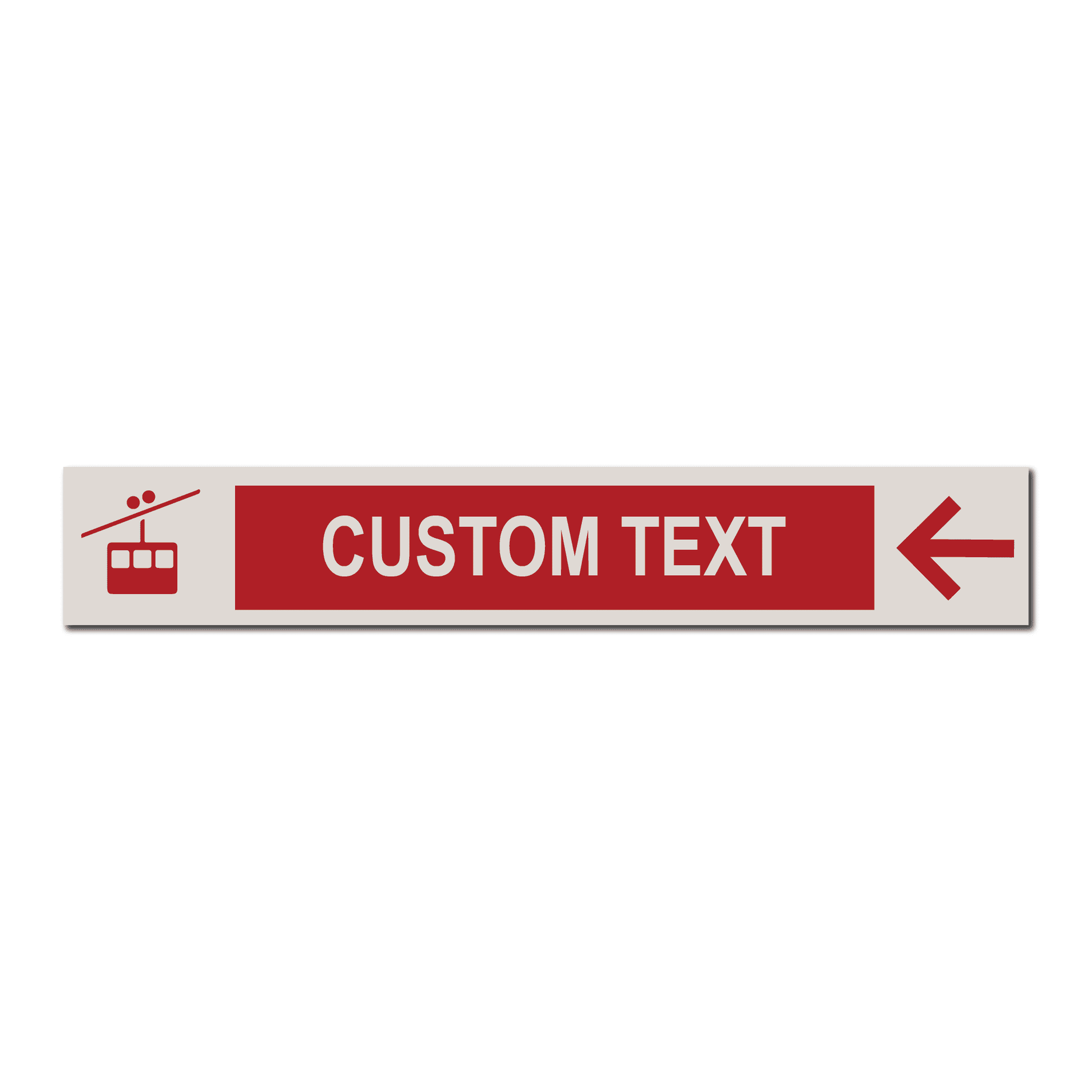 Gondola - Personalized Ski Run Directional Sign - The Great Canadian CompanySKI-RUN-603