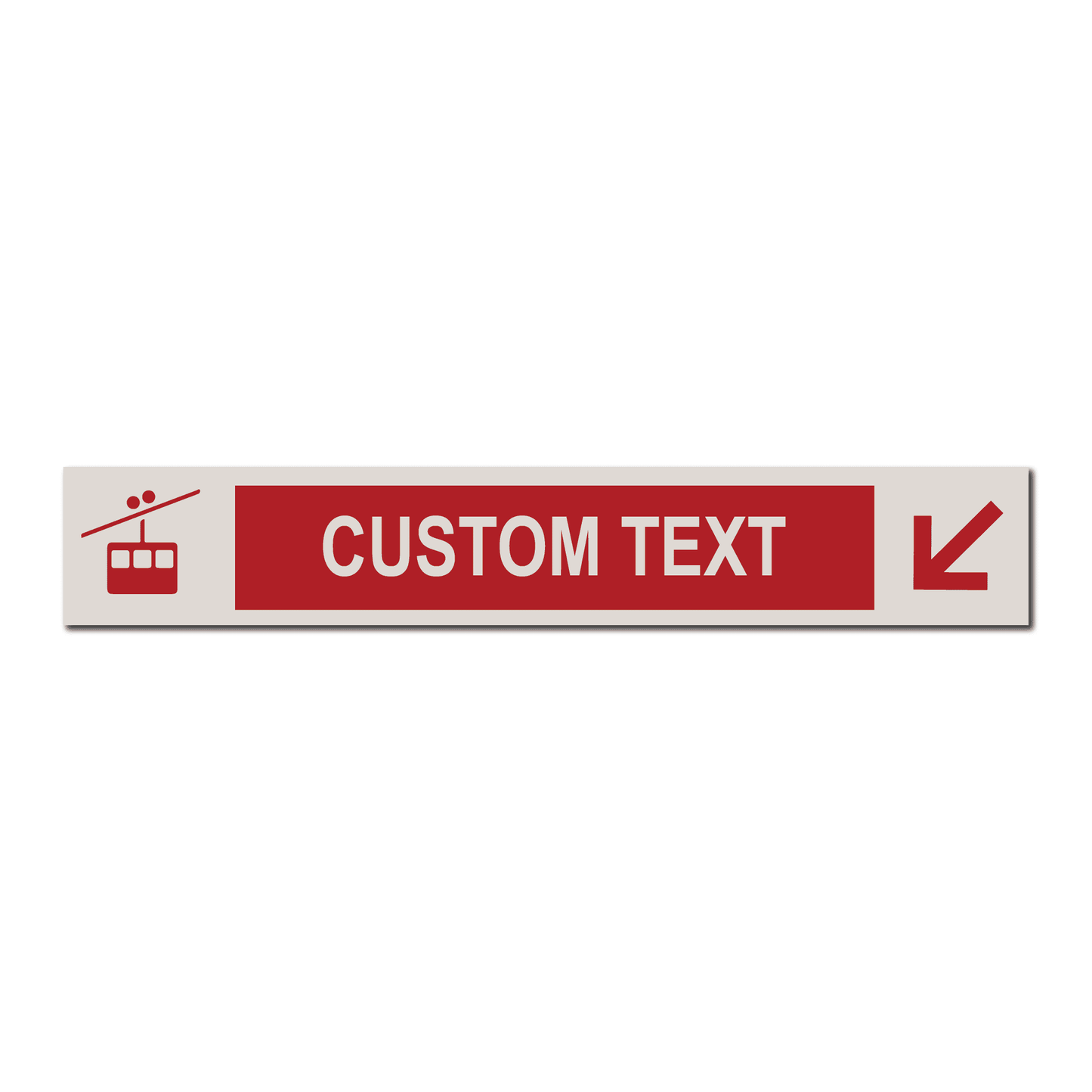 Gondola - Personalized Ski Run Directional Sign - The Great Canadian CompanySKI-RUN-604