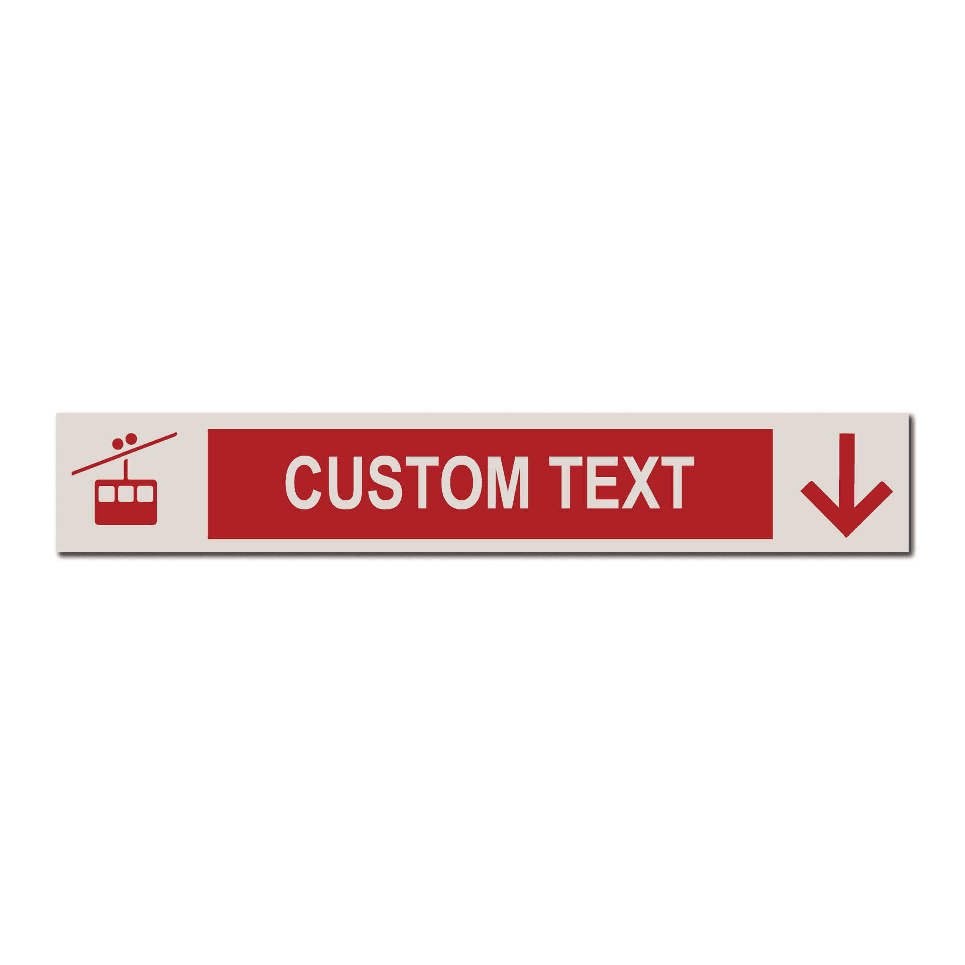 Gondola - Personalized Ski Run Directional Sign - The Great Canadian CompanySKI-RUN-605