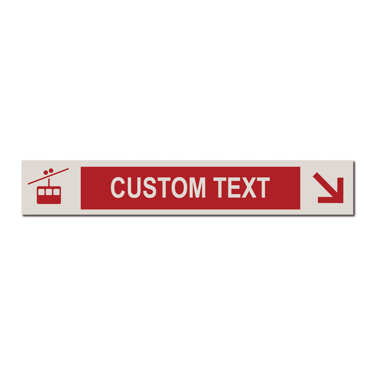 Gondola - Personalized Ski Run Directional Sign - The Great Canadian CompanySKI-RUN-606