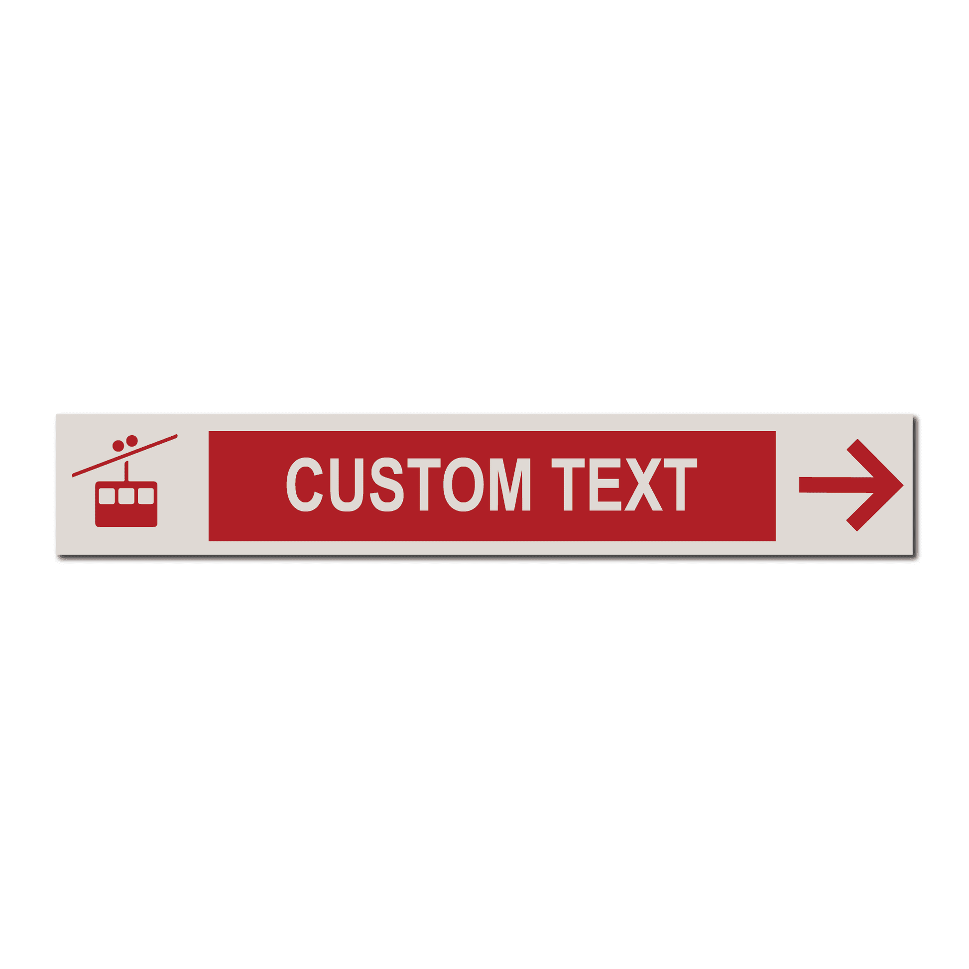 Gondola - Personalized Ski Run Directional Sign - The Great Canadian CompanySKI-RUN-607