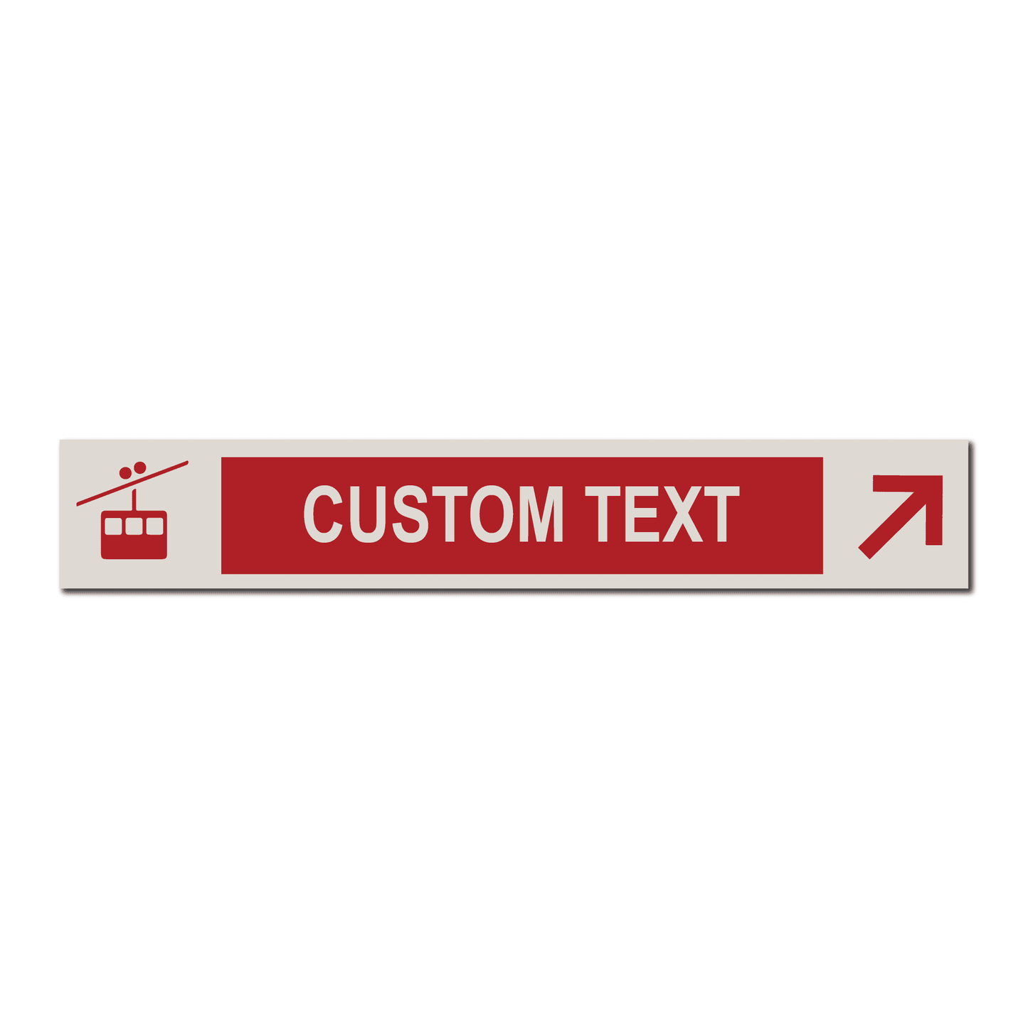 Gondola - Personalized Ski Run Directional Sign - The Great Canadian CompanySKI-RUN-608