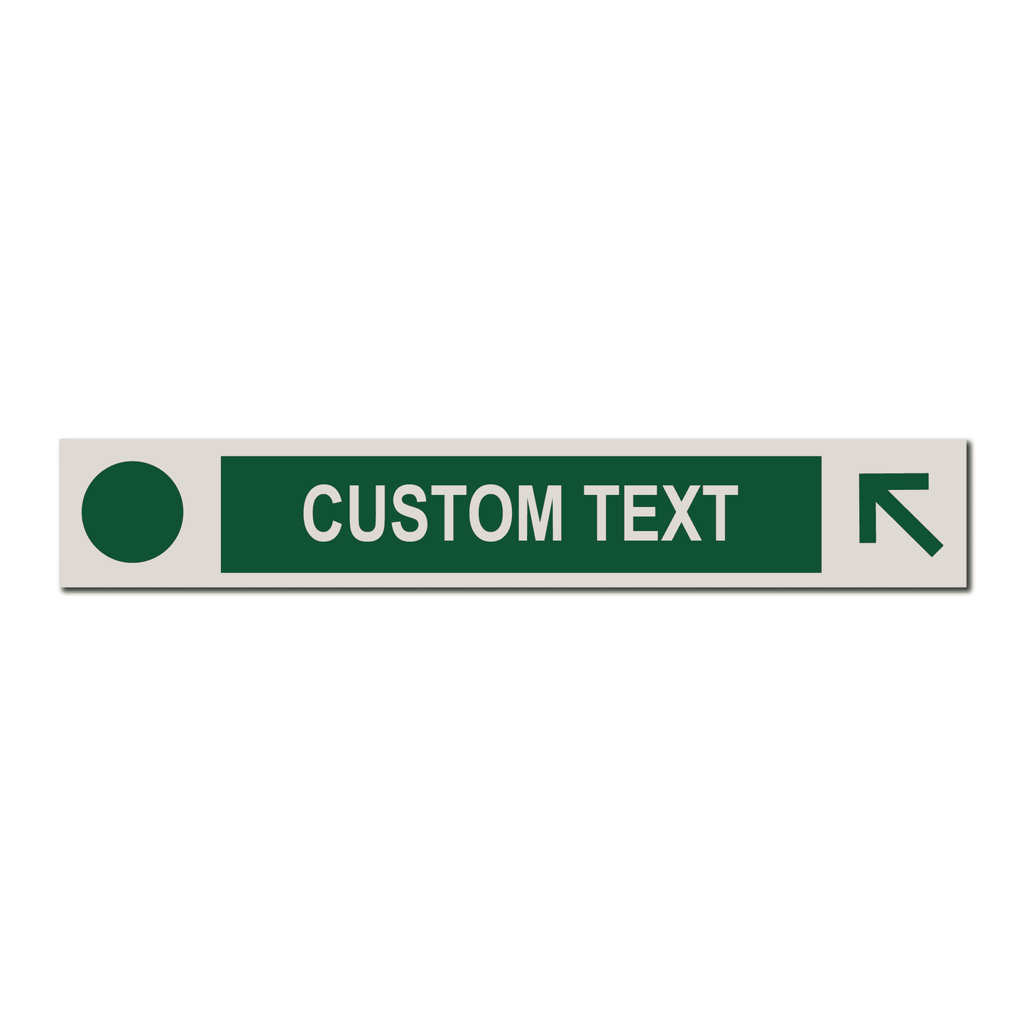 Green/Easy Run - Personalized Ski Run Directional Sign - The Great Canadian CompanySKI-RUN-102