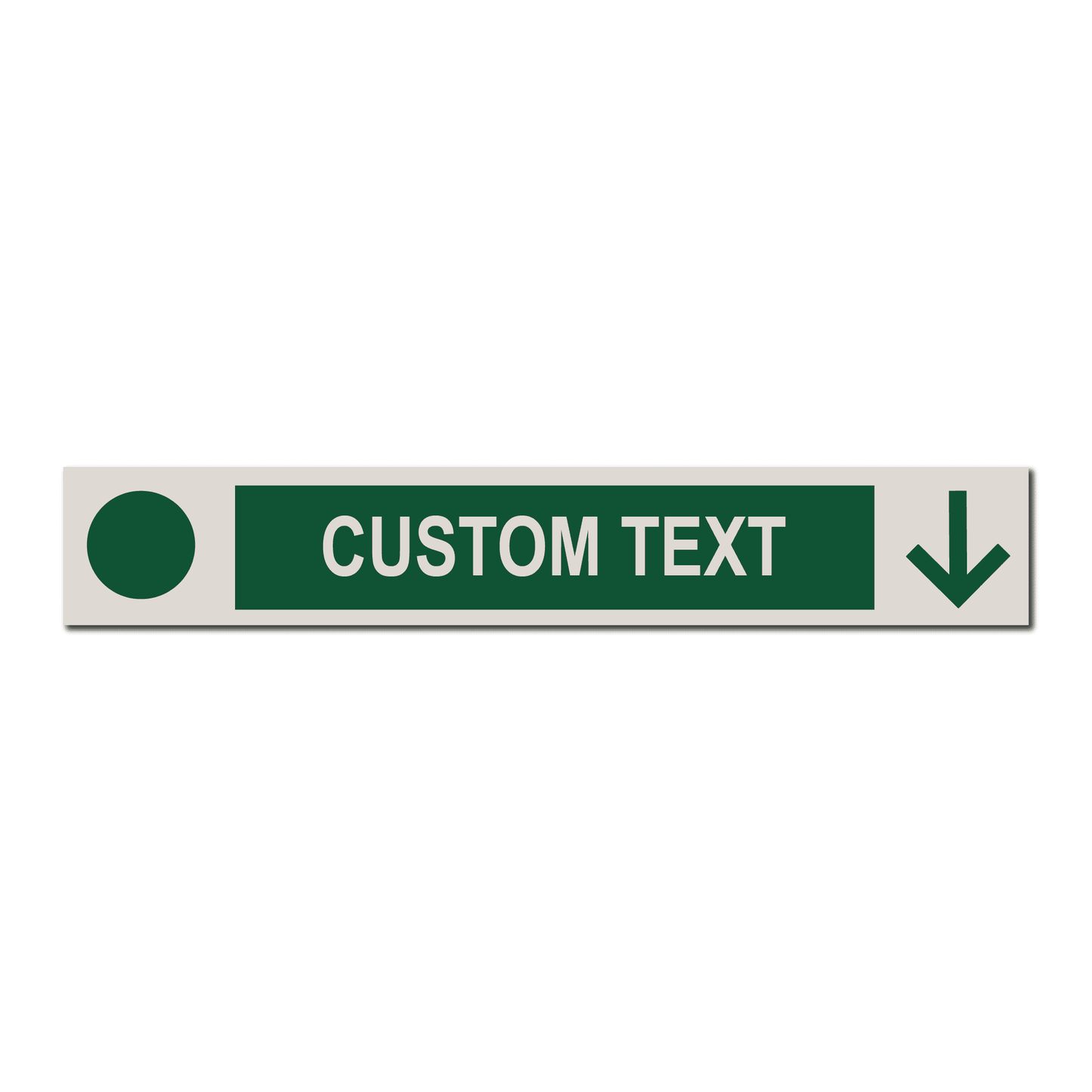 Green/Easy Run - Personalized Ski Run Directional Sign - The Great Canadian CompanySKI-RUN-105