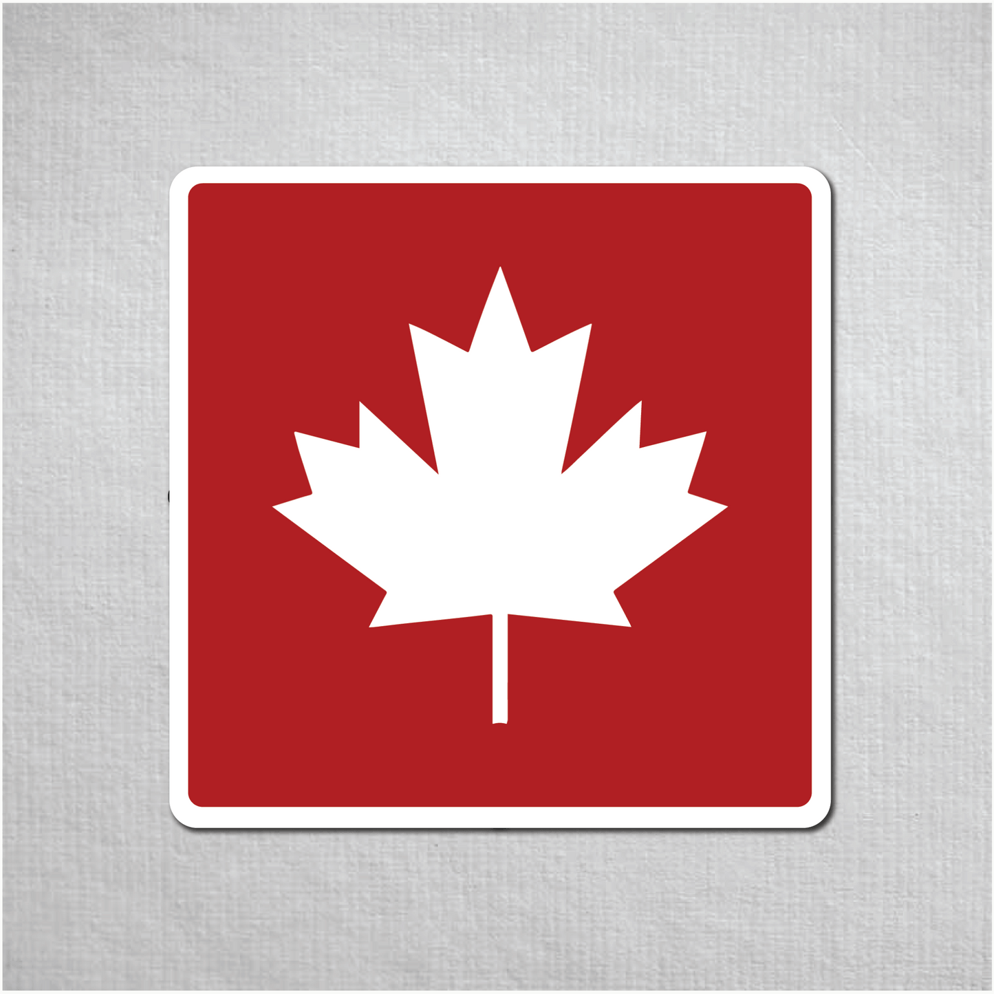 Maple Leaf Mini Metal Sign - The Great Canadian CompanyCANADA-4