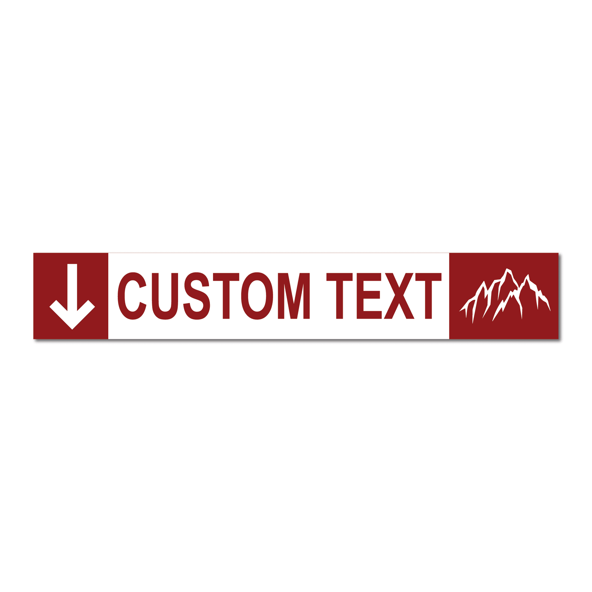 Personalized Ski Lodge Metal Sign - The Great Canadian Company