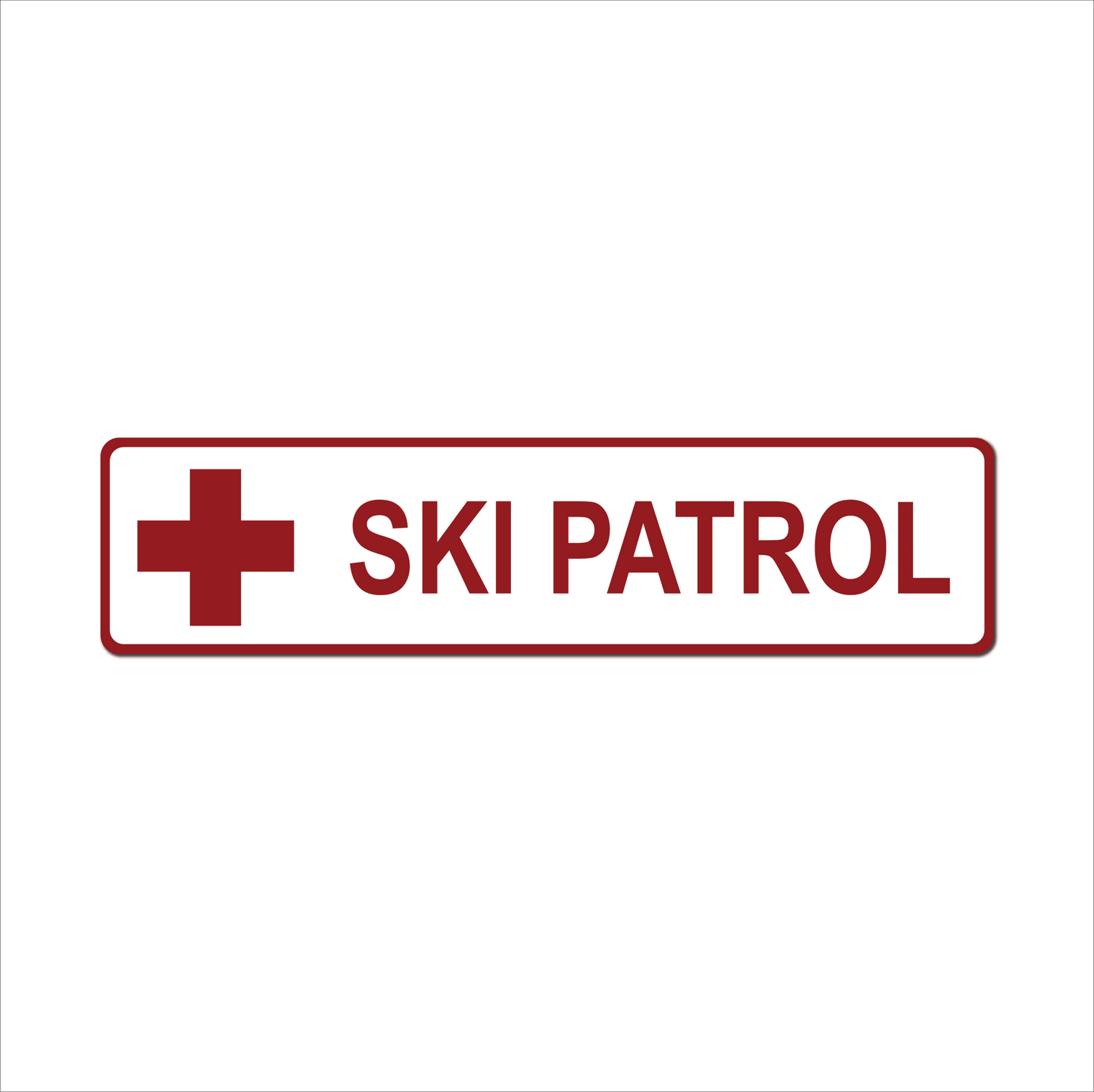 Ski Patrol Metal Sign - The Great Canadian CompanySKIPATL-3-1