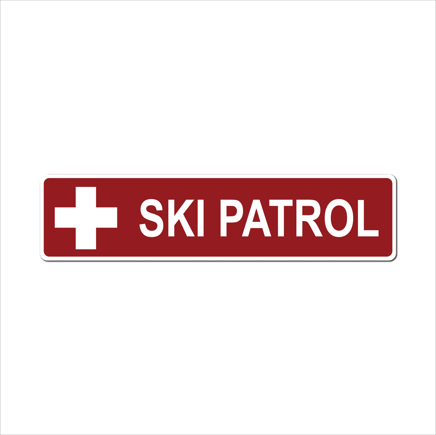 Ski Patrol Metal Sign - The Great Canadian CompanySKIPATL-3-2