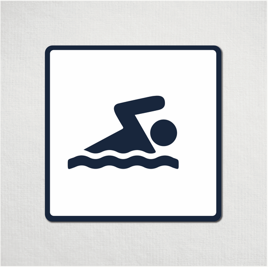 Swimmer Sign